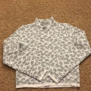 Cropped Cheetah Print Sweater!